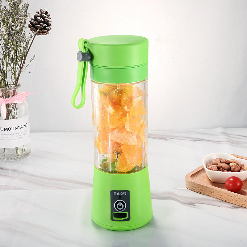 Portable USB Electric Fruit Smoothie Blender Mixer