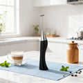 Eco-Friendly Mini Automized Electric Handheld Stainless Steel Milk Foamer Modern Battery Operated Milk Blender