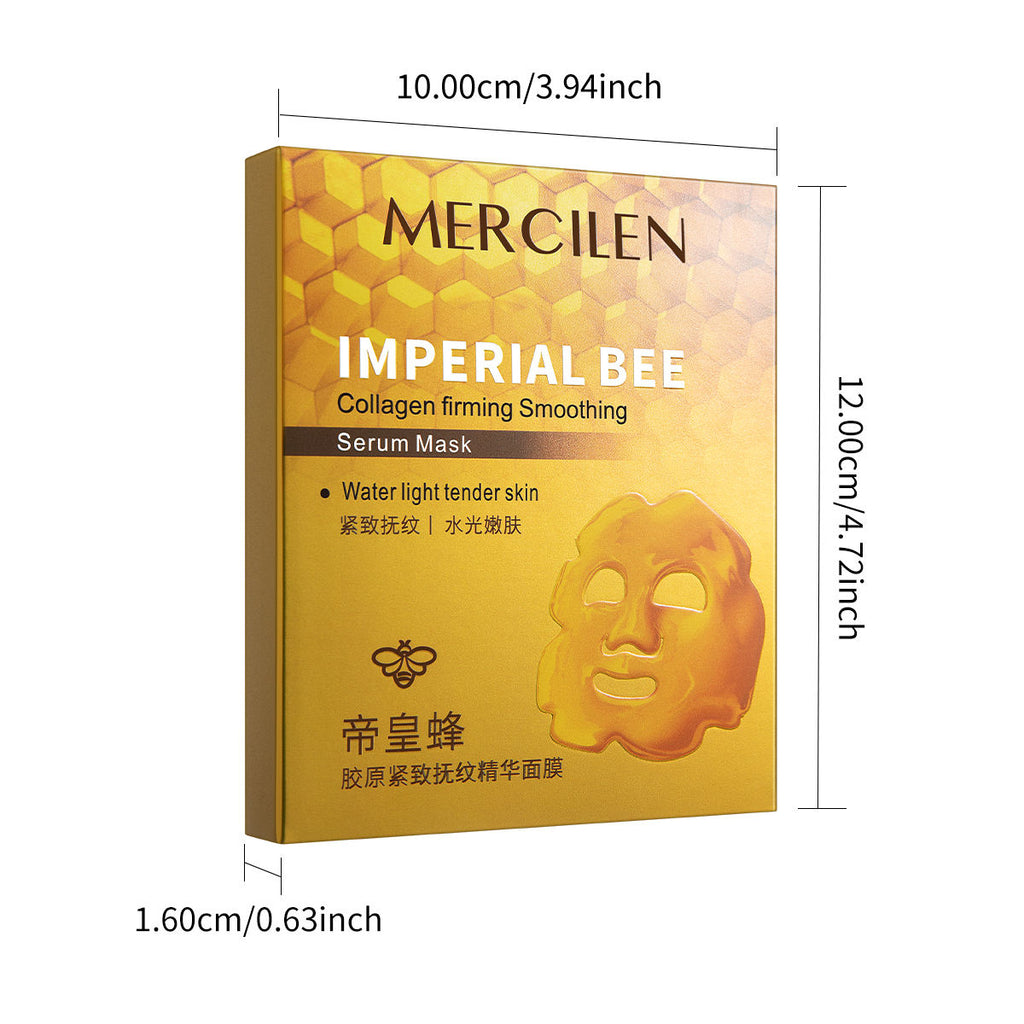 Mercilen Hot Sales Emperor Propolis Firming and Anti-Wrinkle Essence Mask 6g*10 Pieces